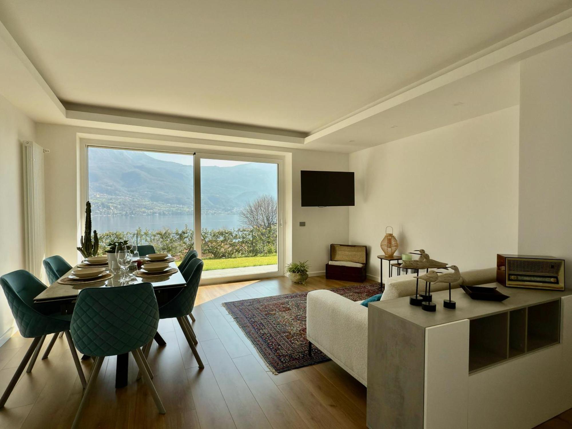 Elda Apartment With Garden And Lake View Onno Екстер'єр фото